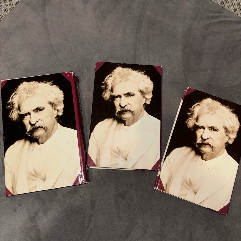 Mark Twain 3 Book Set Hardcover Tom Sawyer Innocents Abroad BOMC Vintage 1992 - Picture 6 of 12